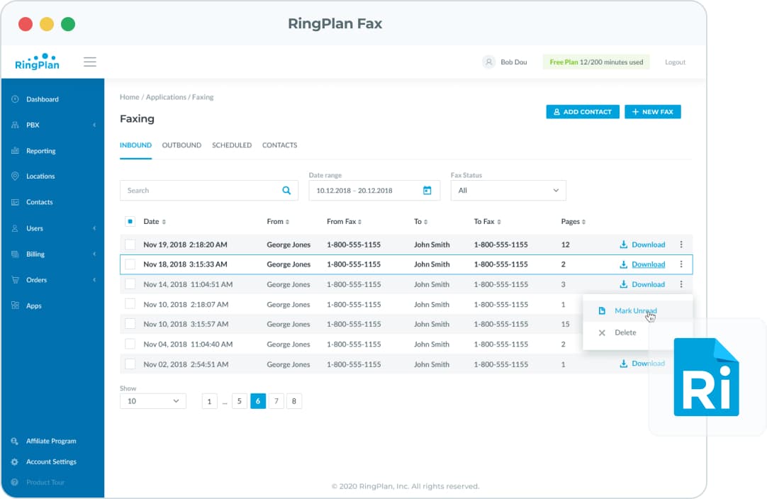 Making Fax Messaging Easy