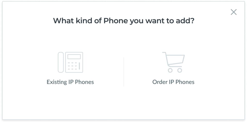 What kind of phone you want to add?