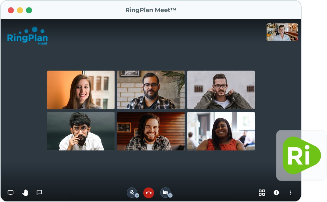 Secure Video Meetings with RingPlan Video Conferencing